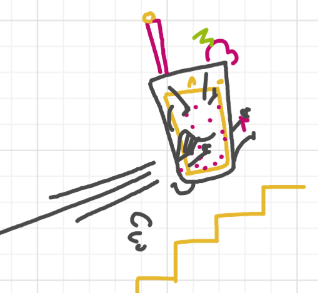 A panel from Running Duos, episode four of the Board Boards object show by Furretwalk/WalkingFurret.